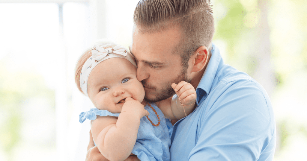 Husband helped with breastfeeding